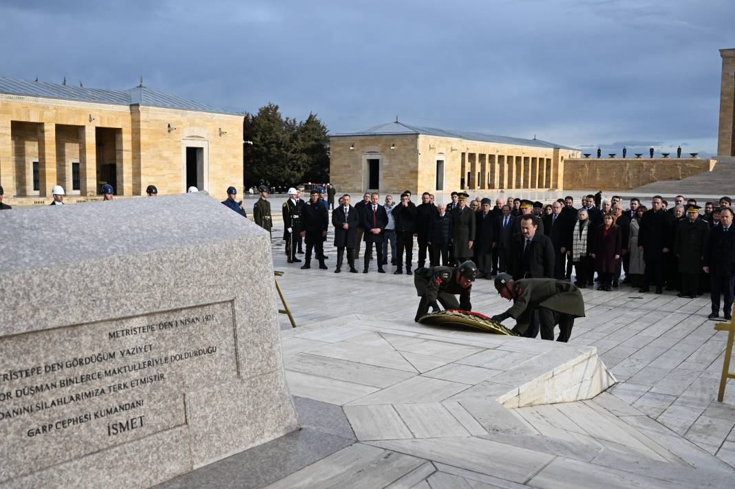 İkinci Cumhurbaşkanı İsmet İnönü 51. ölüm yılında Anıtkabir’de mezarı başında anıldı 20